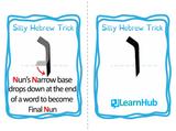 Silly Hebrew Tricks Flashcards: PDF